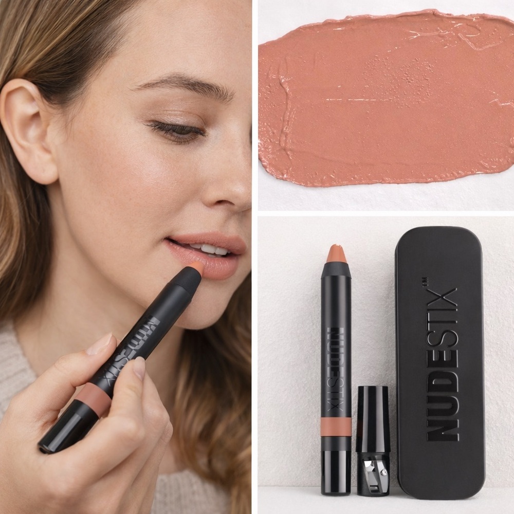 NUDESTIX Tay Tay Nude Lip Crayon Soft Glam Clean Girl Makeup